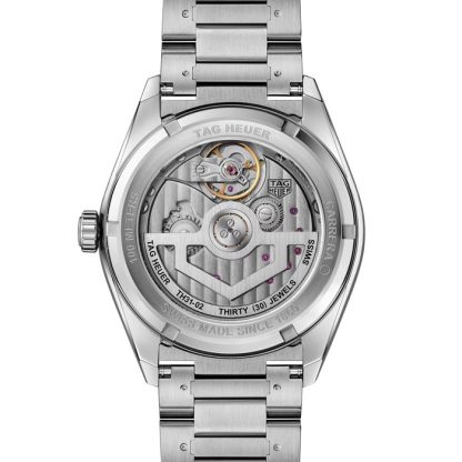 TAG Heuer Carrera Day-Date 41 mm Orologio da uomo in oro rosa nero WDA2111.BD0001 - immagine 4
