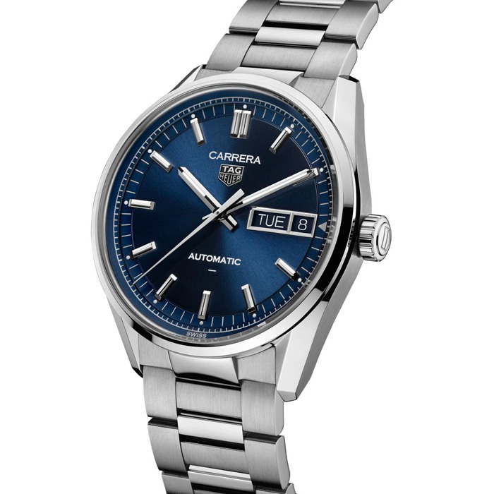 TAG Heuer Carrera Day-Date 41mm Orologio Uomo Blu WDA2112.BA0043 - immagine 2