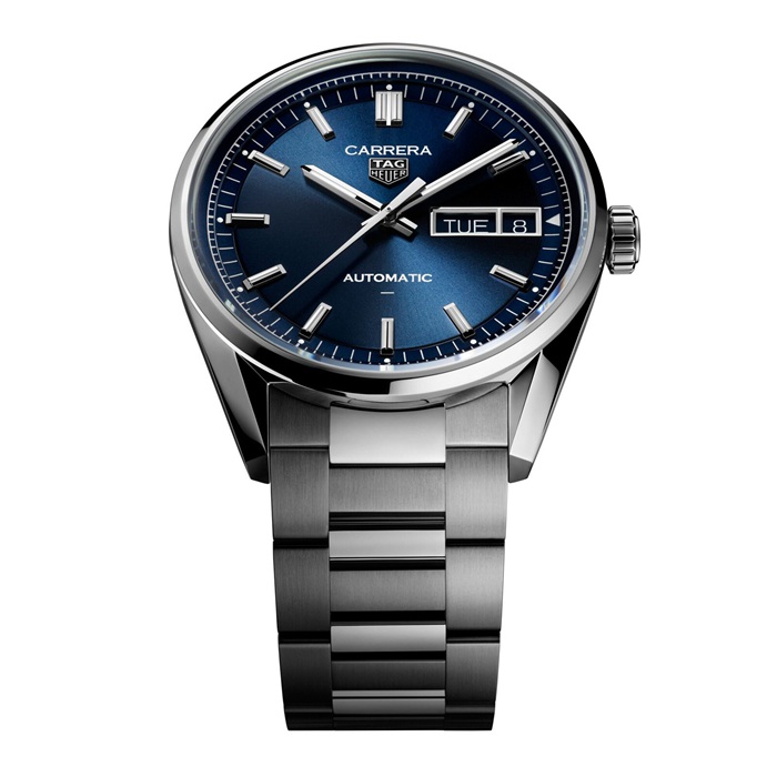 TAG Heuer Carrera Day-Date 41mm Orologio Uomo Blu WDA2112.BA0043 - immagine 4
