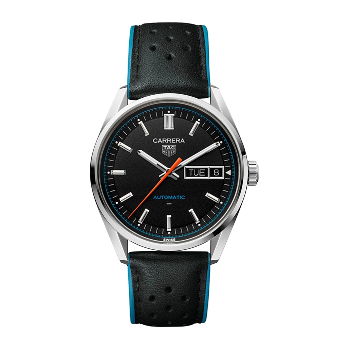 TAG Heuer Carrera Day-Date 41mm Orologio Uomo Nero WDA2110.FC6614