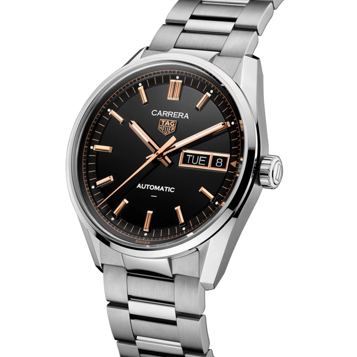 TAG Heuer Carrera Day-Date 41mm Orologio Uomo Nero WDA2111.BA0043 - immagine 2