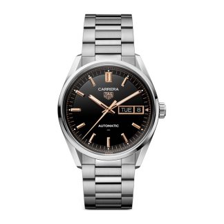 TAG Heuer Carrera Day-Date 41mm Orologio Uomo Nero WDA2111.BA0043