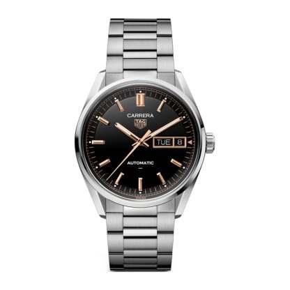 TAG Heuer Carrera Day-Date 41mm Orologio Uomo Nero WDA2111.BA0043