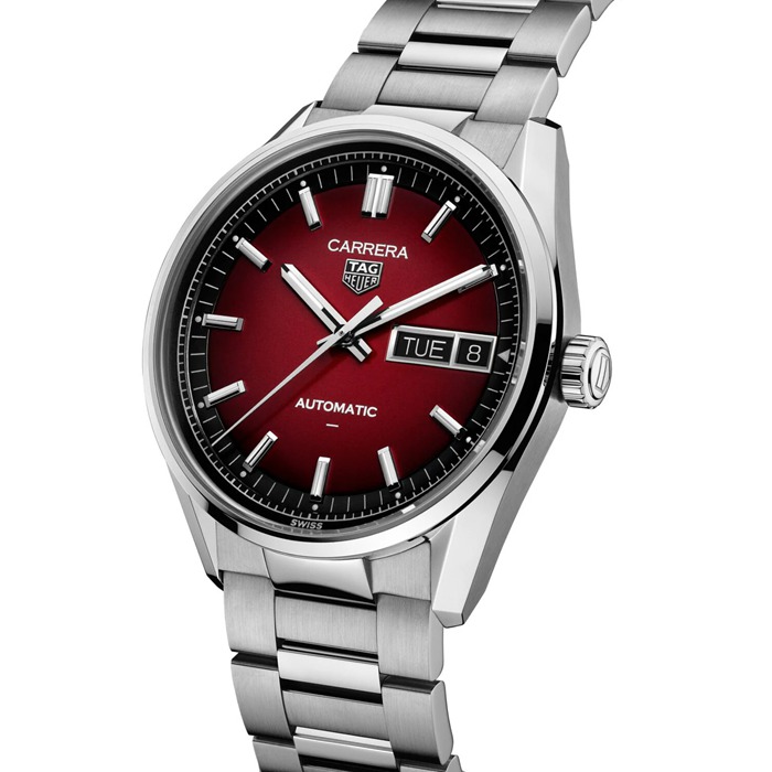 TAG Heuer Carrera Day-Date 41mm Orologio Uomo Rosso WDA2113.BA0043 - immagine 2