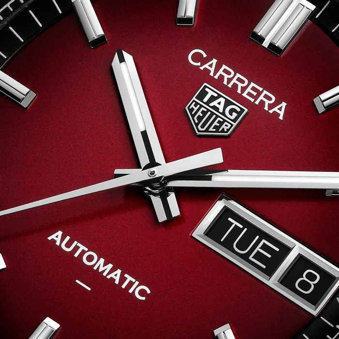 TAG Heuer Carrera Day-Date 41mm Orologio Uomo Rosso WDA2113.BA0043 - immagine 3