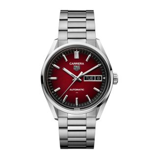 TAG Heuer Carrera Day-Date 41mm Orologio Uomo Rosso WDA2113.BA0043