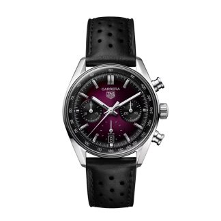 TAG Heuer Carrera Glassbox 39mm Orologio Uomo Viola CBS2219.FC6607