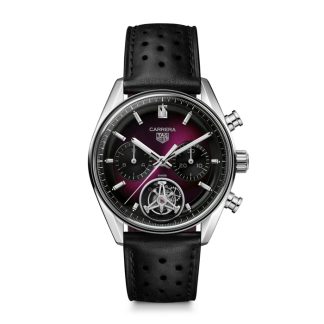 TAG Heuer Carrera Glassbox Tourbillon Edizione Limitata 42mm Orologio Uomo Viola CBS5017.FC6605