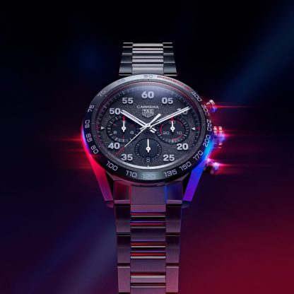 TAG Heuer Carrera Porsche Chronograph Edizione Speciale 44 mm Calibro Heuer 02 Automatico CBN2A1F.BA0643 - immagine 5