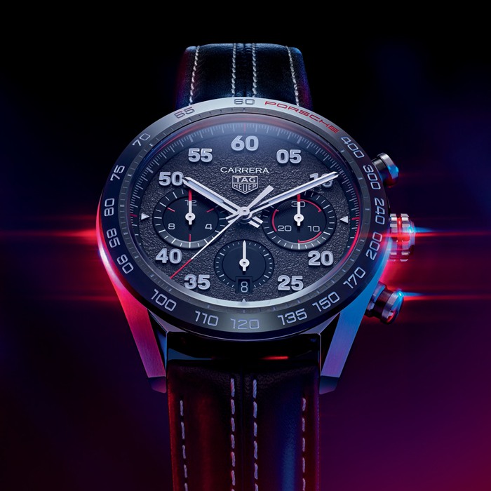 TAG Heuer Carrera Porsche Chronograph Edizione Speciale 44 mm Calibro Heuer 02 Automatico CBN2A1F.FC6492 - immagine 5