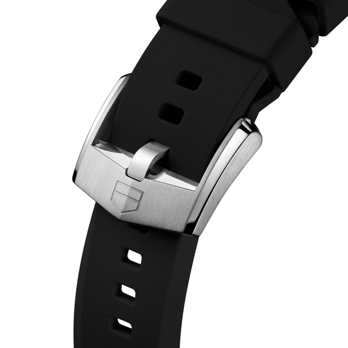 TAG Heuer Connected Calibre E5 40 mm Orologio unisex cinturino in gomma nera SBT8010.BT0002 - immagine 5