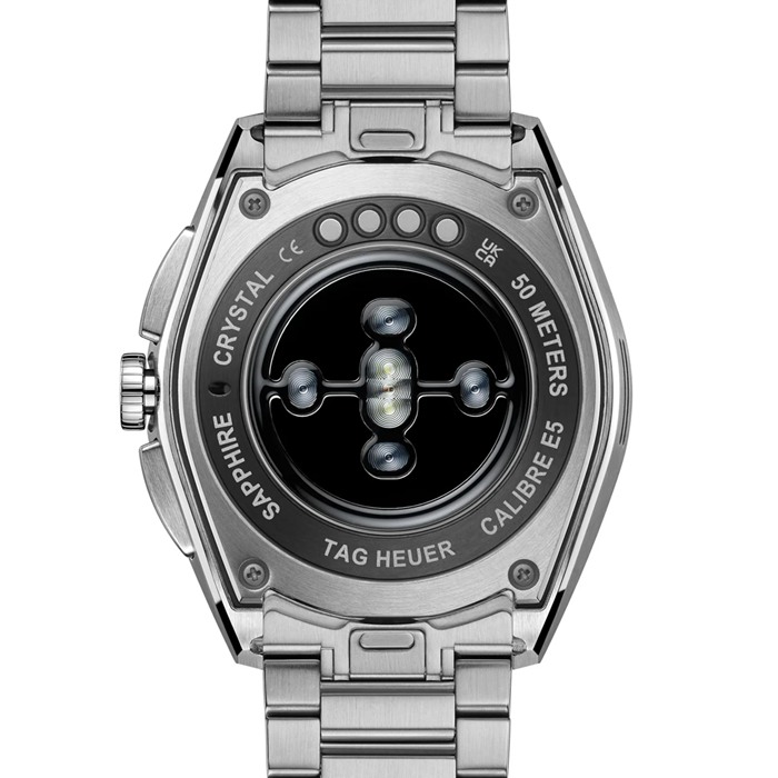 TAG Heuer Connected Calibre E5 40 mm Orologio unisex con cinturino in acciaio SBT8010.BA0002 - immagine 4