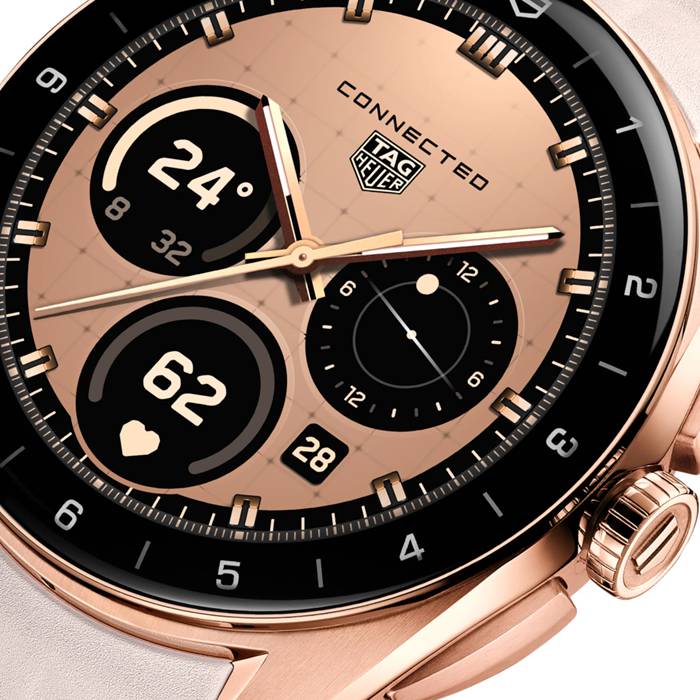 TAG Heuer Connected Calibre E5 40mm Orologio unisex Golden Bright Edition SBT8011.BT0036 - immagine 2