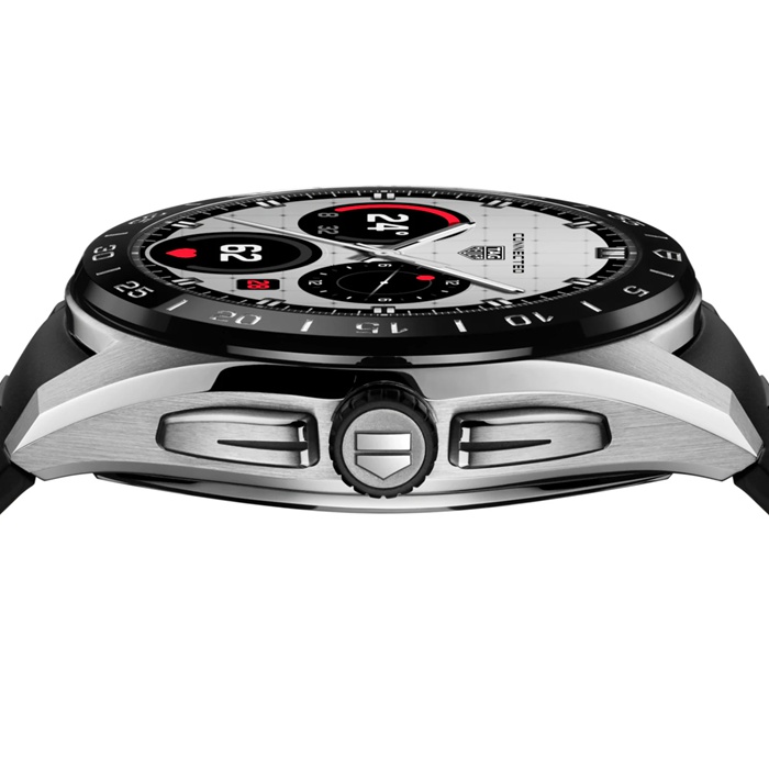 TAG Heuer Connected Calibre E5 45mm Orologio da uomo cinturino in gomma nera SBT8A10.BT6292 - immagine 3