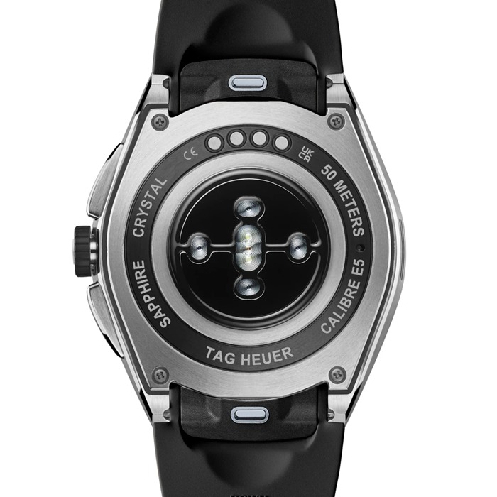 TAG Heuer Connected Calibre E5 45mm Orologio da uomo cinturino in gomma nera SBT8A10.BT6292 - immagine 4
