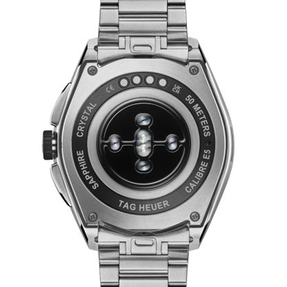 TAG Heuer Connected Calibre E5 45mm Orologio da uomo con cinturino in acciaio SBT8A10.BA0003 - immagine 4