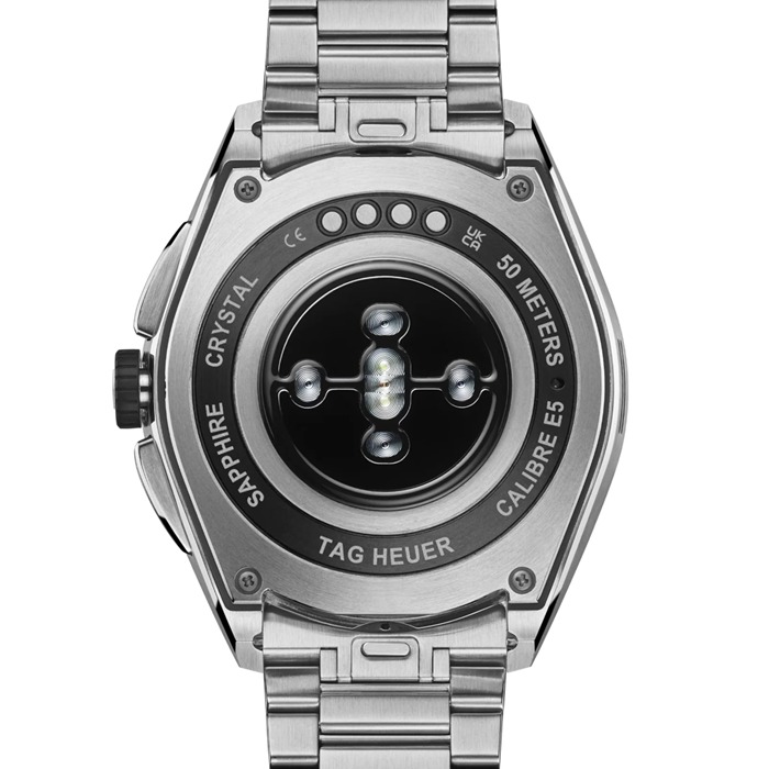 TAG Heuer Connected Calibre E5 45mm Orologio da uomo con cinturino in acciaio SBT8A10.BA0003 - immagine 4