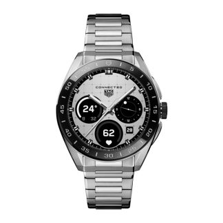 TAG Heuer Connected Calibre E5 45mm Orologio da uomo con cinturino in acciaio SBT8A10.BA0003