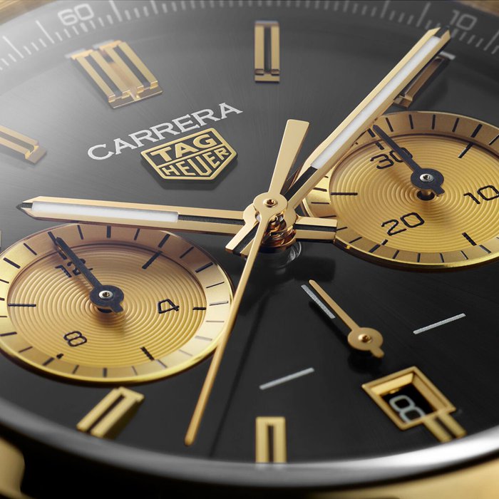 TAG Heuer Cronografo Carrera Oro 42mm CBN2044.FC8313 - immagine 4