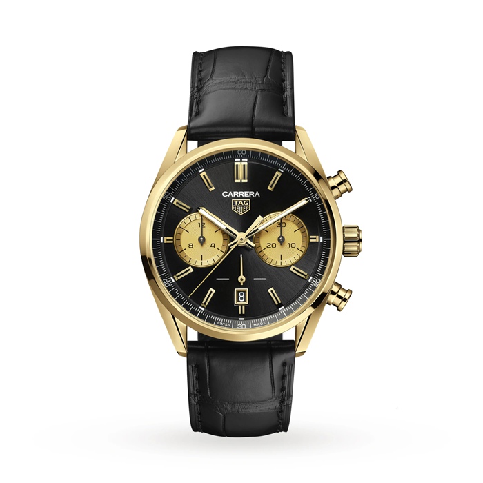 TAG Heuer Cronografo Carrera Oro 42mm CBN2044.FC8313