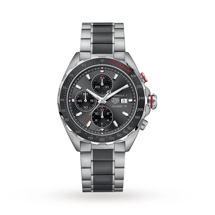 TAG Heuer Formula 1 Calibre 16 44mm Cronografo Automatico Uomo Orologio CAZ2012.BA0970