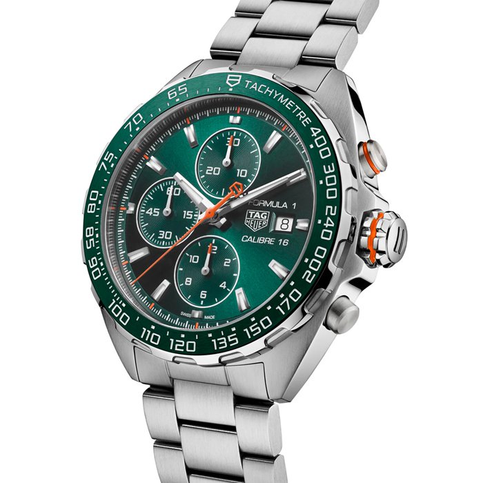 TAG Heuer Formula 1 Cronografo 44mm Uomo Verde CAZ201H.BA0876 - immagine 2