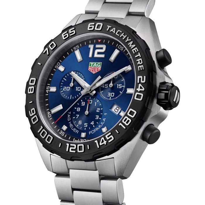 TAG Heuer Formula 1 Cronografo al quarzo 200M 43mm Orologio Uomo Blu CAZ101AV.BA0842 - immagine 2
