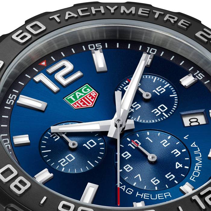TAG Heuer Formula 1 Cronografo al quarzo 200M 43mm Orologio Uomo Blu CAZ101AV.BA0842 - immagine 3