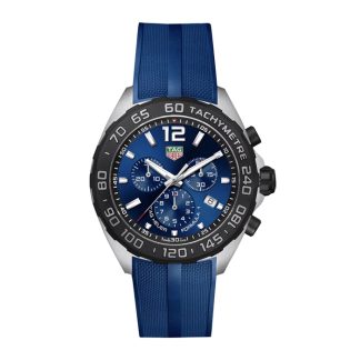 TAG Heuer Formula 1 Cronografo al quarzo 200M 43mm Orologio Uomo Gomma Blu CAZ101AV.FT8077