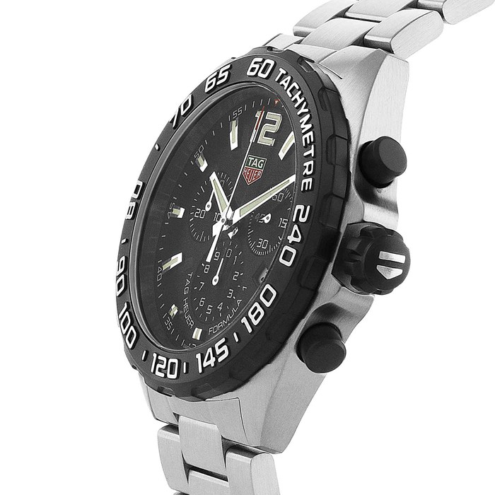 TAG Heuer Formula 1 Cronografo al quarzo 200M 43mm Orologio Uomo Nero CAZ1010.BA0842 - immagine 2