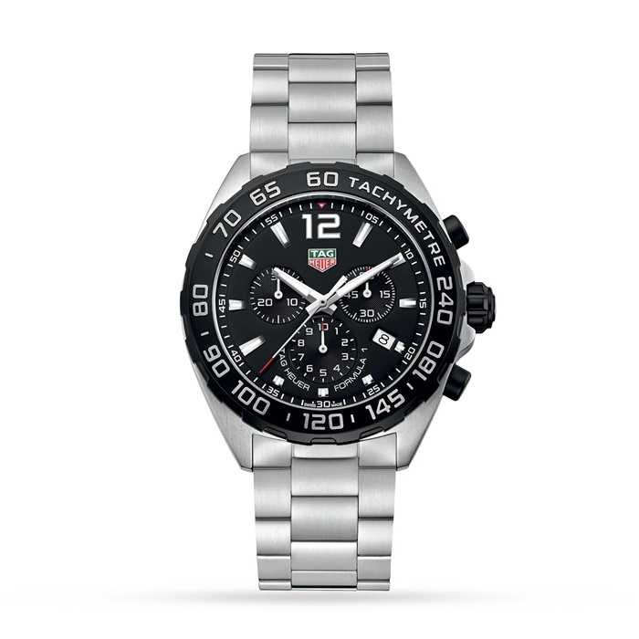 TAG Heuer Formula 1 Cronografo al quarzo 200M 43mm Orologio Uomo Nero CAZ1010.BA0842