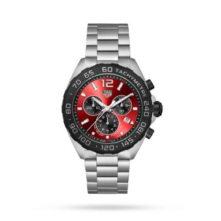 TAG Heuer Formula 1 Cronografo al quarzo 200M 43mm Orologio Uomo Rosso CAZ101AN.BA0842
