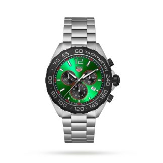 TAG Heuer Formula 1 Cronografo al quarzo 200M 43mm Orologio Uomo Verde CAZ101AP.BA0842