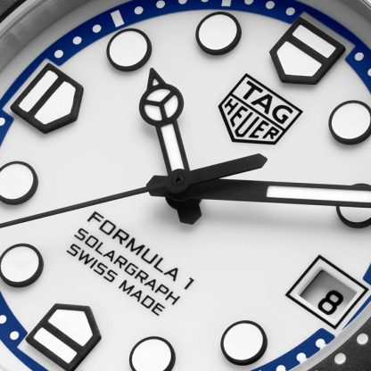 TAG Heuer Formula 1 Solargraph Edizione Limitata 38mm Orologio Uomo Blu WBY1162.FT8105 - immagine 3