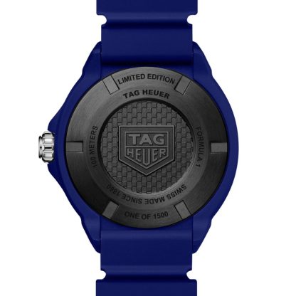 TAG Heuer Formula 1 Solargraph Edizione Limitata 38mm Orologio Uomo Blu WBY1162.FT8105 - immagine 5