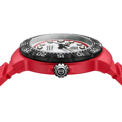 TAG Heuer Formula 1 Solargraph Edizione Limitata 38mm Orologio Uomo Rosso WBY1161.FT8086 - immagine 4