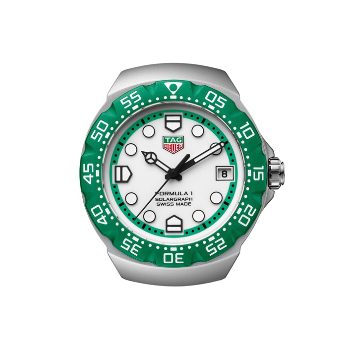 TAG Heuer Formula 1 Solargraph Edizione Limitata 38mm Orologio Uomo Verde WBY1113.BA0042 - immagine 5