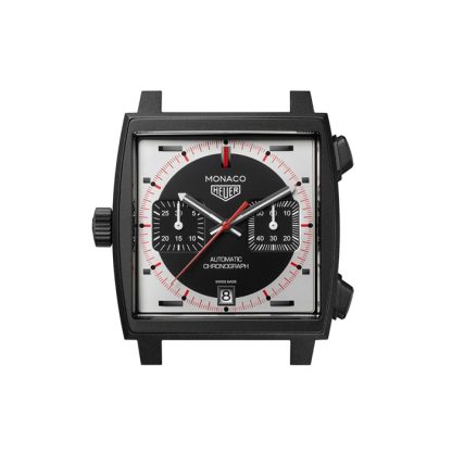 TAG Heuer Monaco Cronografo Cronometro 39mm Edizione Limitata Orologio Uomo Nero CAW218F.FC6356 - immagine 5