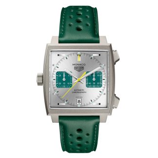TAG Heuer Monaco Cronografo Racing Green 39mm Orologio Uomo CAW218E.FC6565