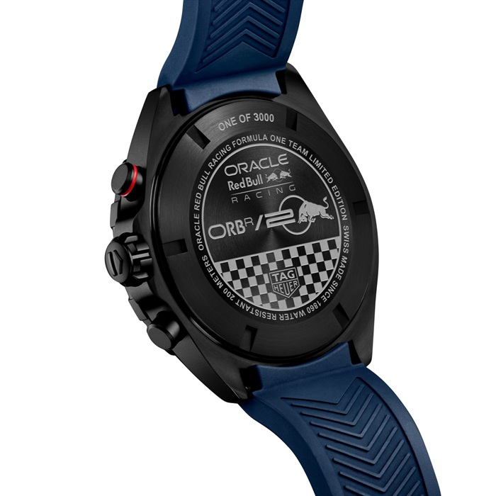 TAG Heuer TAG Heuer Formula 1 X Oracle Red Bull Racing Edizione Limitata Cronografo al quarzo 43mm Uomo Orologio CAZ101AZ.FT8090 - immagine 4