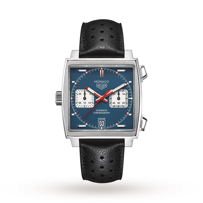 TAG Heuer Vintage Monaco Automatic 39mm Uomo Orologio CAW211P.FC6356