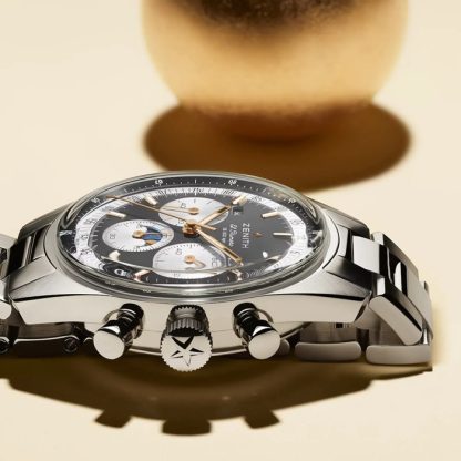 Zenith Chronomaster Original Acciaio 38mm Uomo Orologio Grigio 03.3400.3610/39.M3200 - immagine 2