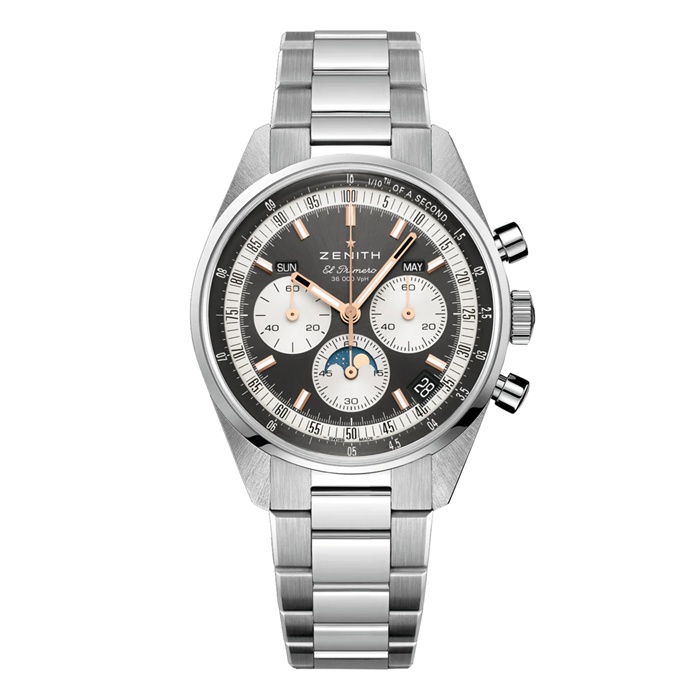 Zenith Chronomaster Original Acciaio 38mm Uomo Orologio Grigio 03.3400.3610/39.M3200