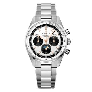 Zenith Chronomaster Originale in acciaio 38mm Orologio Uomo Argento 03.3400.3610/38.M3200