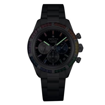 Zenith Chronomaster Sport 41mm Boutique Edition Orologio Uomo Nero 45.3104.3600/21.M3100 - immagine 3
