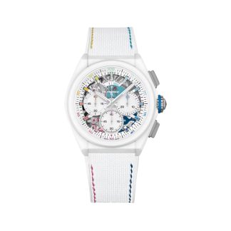 Zenith Defy 21 Chroma II Edizione Limitata 44mm Orologio Uomo Bianco 49.9014.9004/01.R953