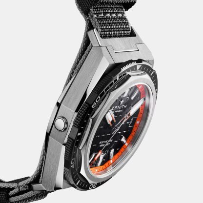 Zenith Defy Extreme Diver 42.5mm Orologio Uomo Cinturino Nero Intercambiabile 95.9600.3620/21.I300 - immagine 4