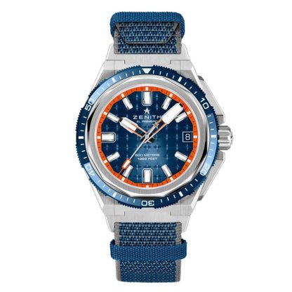 Zenith Defy Extreme Diver 42.5mm Orologio Uomo Cinturino intercambiabile blu 95.9601.3620/51.I301 - immagine 3