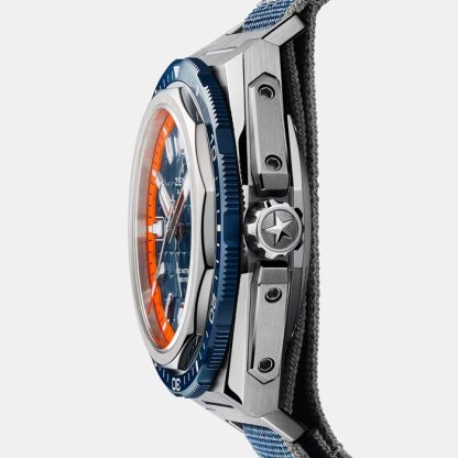 Zenith Defy Extreme Diver 42.5mm Orologio Uomo Cinturino intercambiabile blu 95.9601.3620/51.I301 - immagine 4