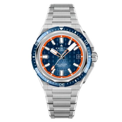 Zenith Defy Extreme Diver 42.5mm Orologio Uomo Cinturino intercambiabile blu 95.9601.3620/51.I301